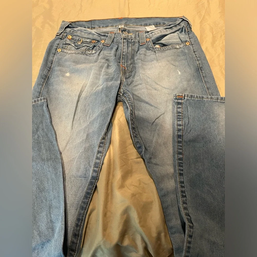 NWOT True Religion Straight Jeans Size 34
